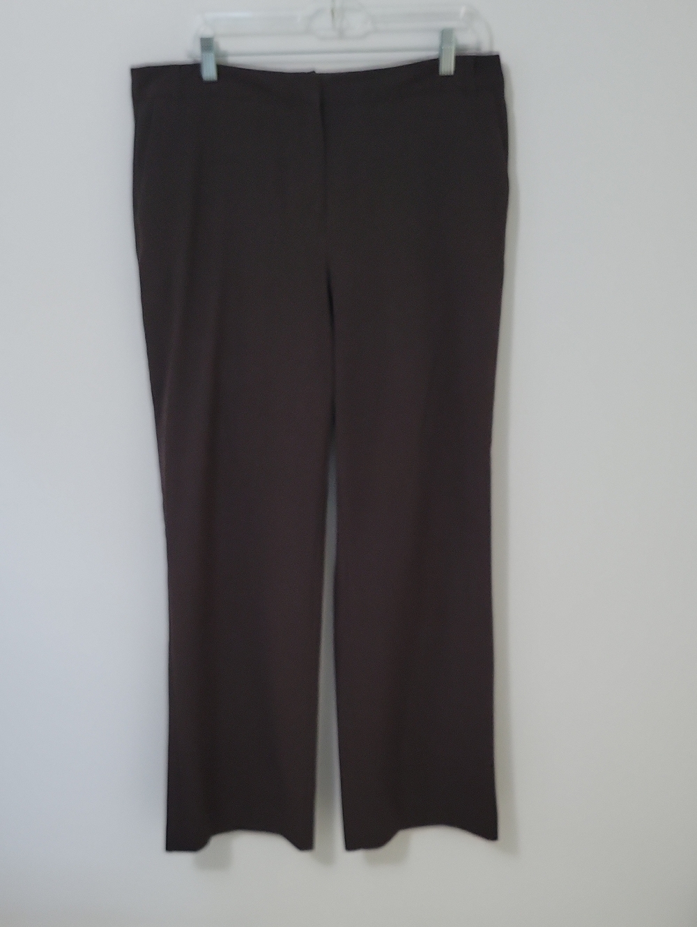 Dana Buchman Signature Straight-Leg Dress Trousers, Size 12